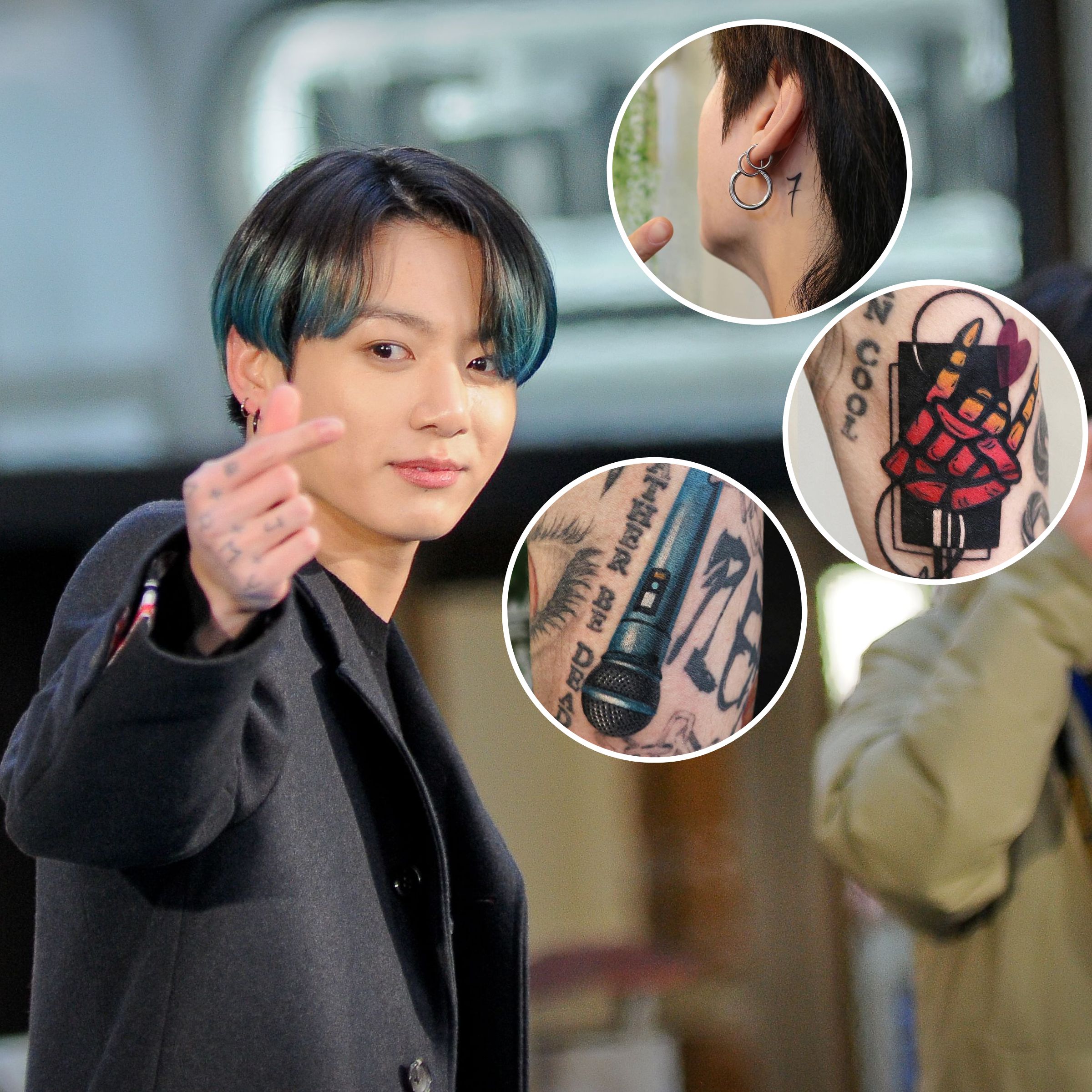 Are jungkook\'s tattoos real